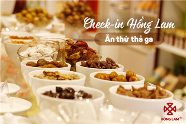 Check in Hồng Lam - Ăn thử thả ga